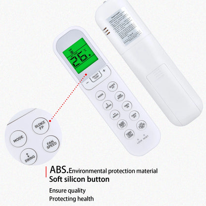 Replace Remote For Mirage/Midea/Comfort Star Air Conditioner RG36B RG36B/BGE