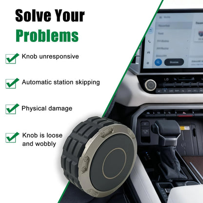 Volume Knob Compatible with Toyota Tundra and Sequoia 2022-2025, Power Knob...