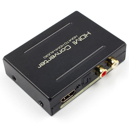 1080P HDMI Converter HDMI to SPDIF Optical 4K RCA L/R Analog Audio Extractor d