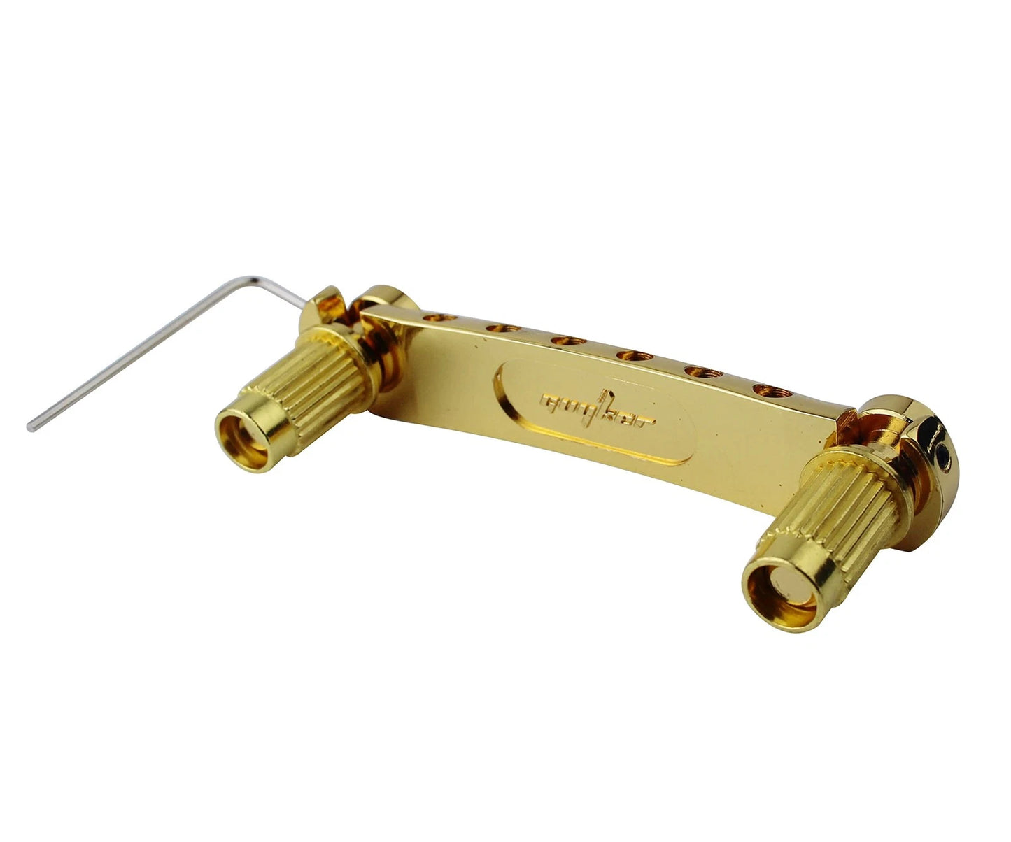 Guyker Guitar Tune-O-Matic Tailpiece Stop Bar Gold Tailpiece, GS001,