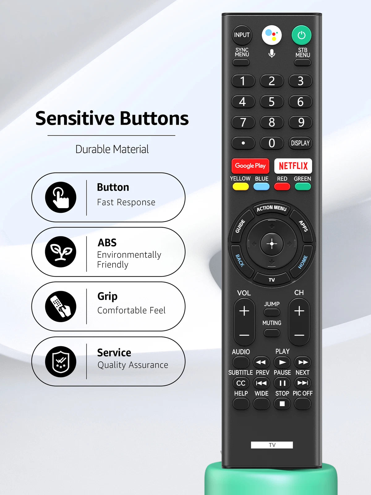 RMF-TX310U Voice Remote Control For Sony TV XBR-43X800G XBR-85X900F XBR-75X800G