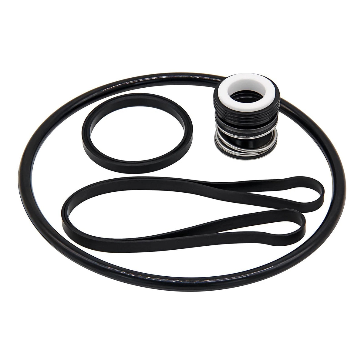 Koatukys SP3000X Shaft Seal Gaskets and O-Ring Kit 1 Set Kit, Black