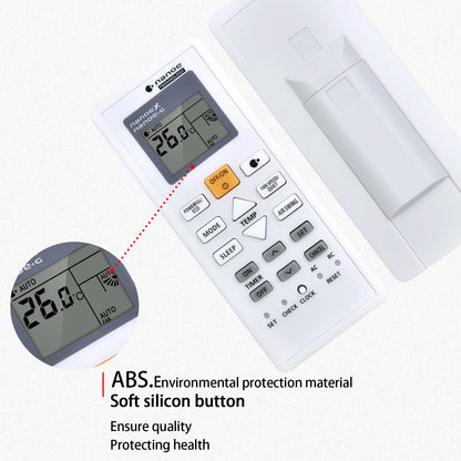 Remote Control For Panasonic Air Conditioner CS-XPU10XKH CS-PU9AKH PU Series