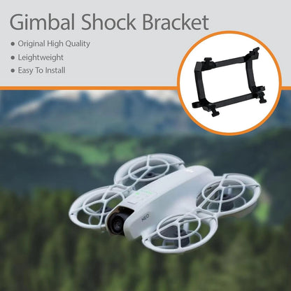 Gimbal Shock Absorber Bracket Replacement for DJI Neo, Vibration Black