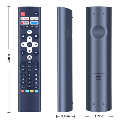 Remote Control For PRISM+ Q-Series Ultra QLED Google TV with Voice