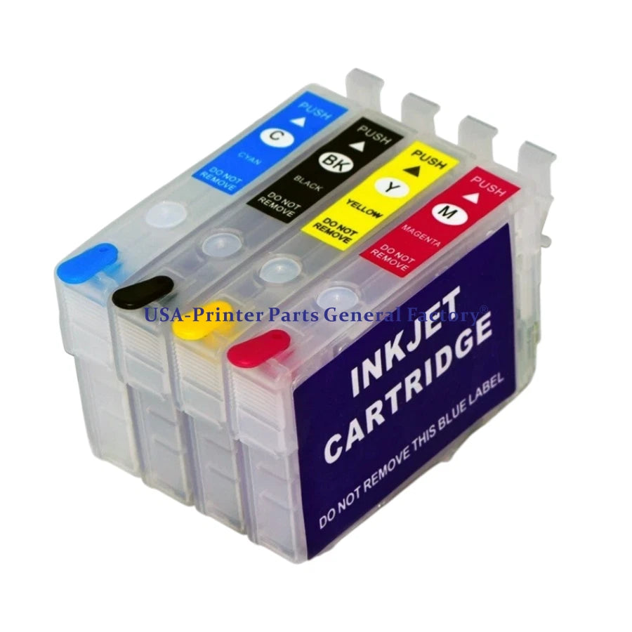 Refillable Ink Cartridge 212 212XL T212 For Epson XP-4100 XP-4105 WF-2830