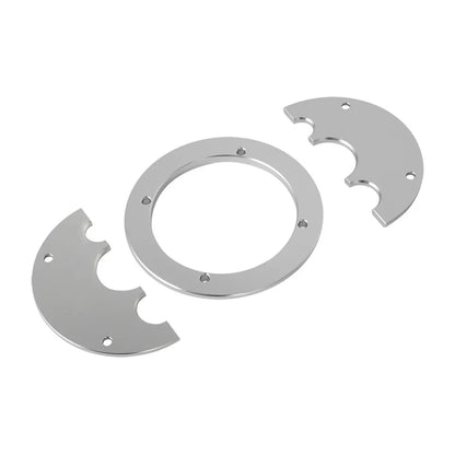 For Holley Terminator X Firewall LS Harness Split Face Grommet - 3 Hole Aluminum