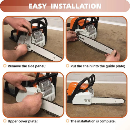 8 Inch Pole Saw Chain Compatible with Harbor Freight Portland 62896 68862...