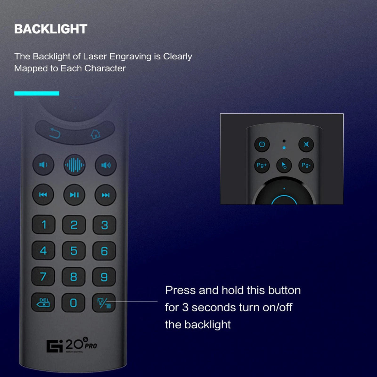 G20S PRO BT 2.4G Wireless Voice Air Mouse for Android TV Box Smart TV Remote F