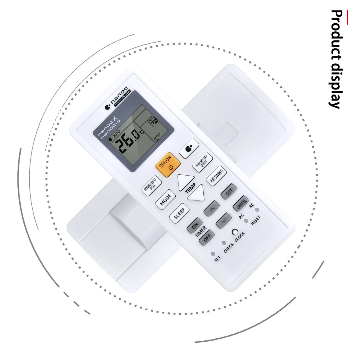 Remote Control For Panasonic Air Conditioner CS-XPU10XKH CS-PU9AKH PU Series