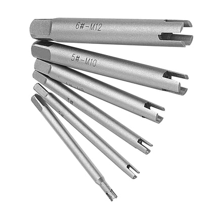 5pcs/Set 2#~6# (Metric/Standard) Broken Tap Extractor Removal Tool Kit 3/4 Claws