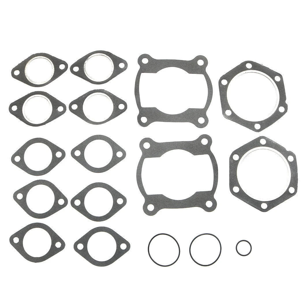 For 1986-1999 POLARIS INDY TRAIL 488  PISTONS TOP END GASKET KIT STD BORE 72MM