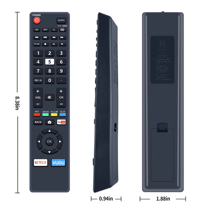 NH424UP Remote Control For Sanyo TV 50MV387Y/F7 43MV347X 55MV387Y/F7