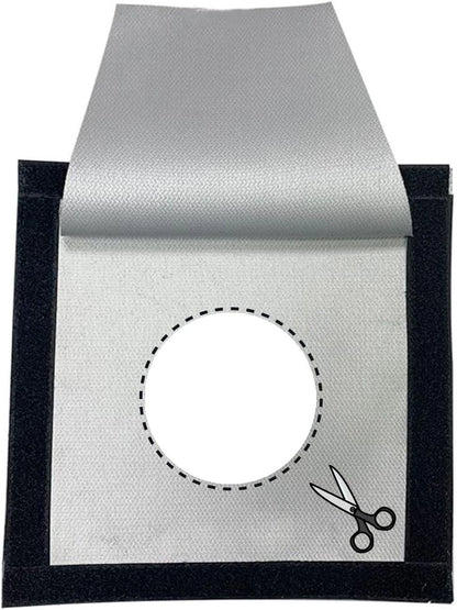 FIREHIKING Hot Tent Stove Jack 9" x 7.8" with Rain Flap Highly...