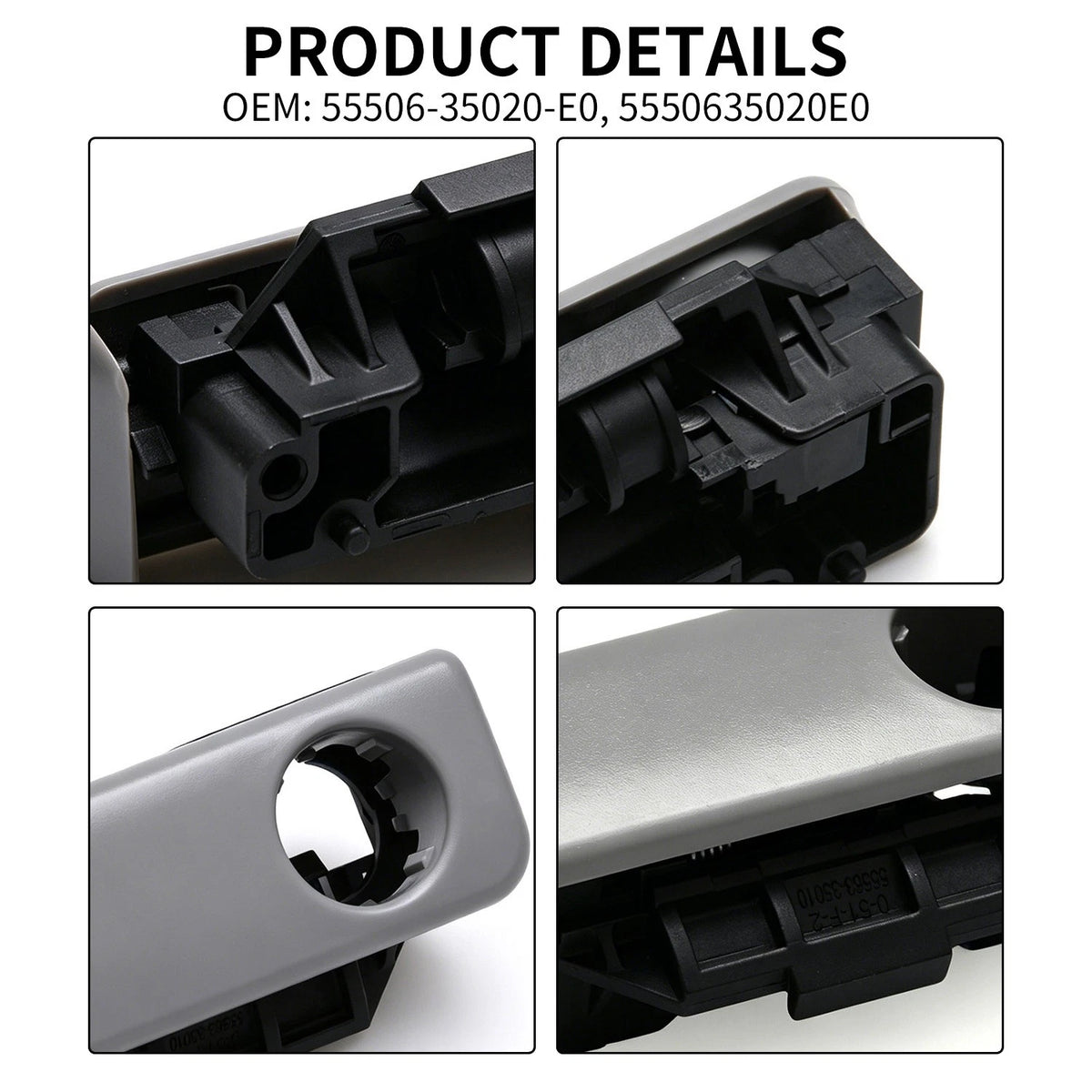Glove Box Latch Lock Handle For Toyota 4Runner 2003-2009 55506-35020-E0 Sturdy