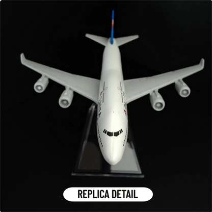 1/400 16cm Delta B747 Alloy Plane Model Airplane Model Simulation Plane Ornament