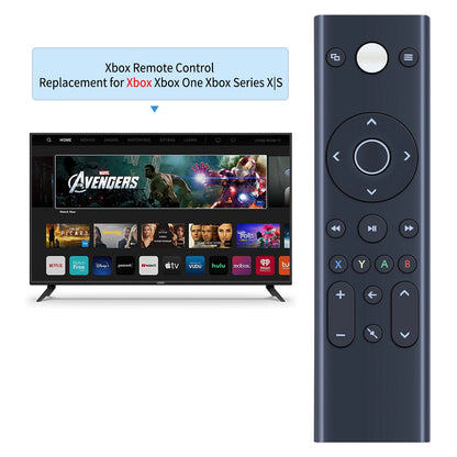 Gaming Media Remote Control For Xbox One & Xbox Series X|S Console Black