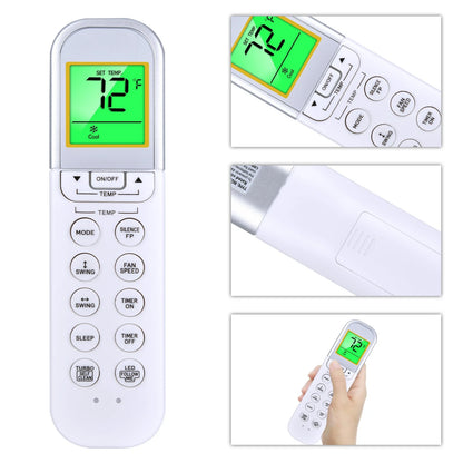 RG36F1(B)/BGEFU1 Remote Control For Cooper&Hunter Ductless Mini Split Heat