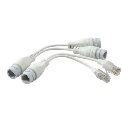 1 to 2 Adapter Network Splitter With Gasket/Rubber Plug/Case/Tailpipe Set