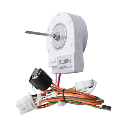 W11334745 OEM Evaporator Fan Motor DC12V Fits Whirlpool/IKEA Refrigerator Parts