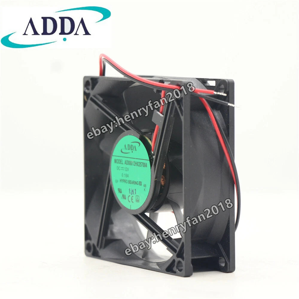 ADDA AD08012HX257004 Axial Fan 12V 0.18A 80*80*25MM High Speed Case Cooling Fan