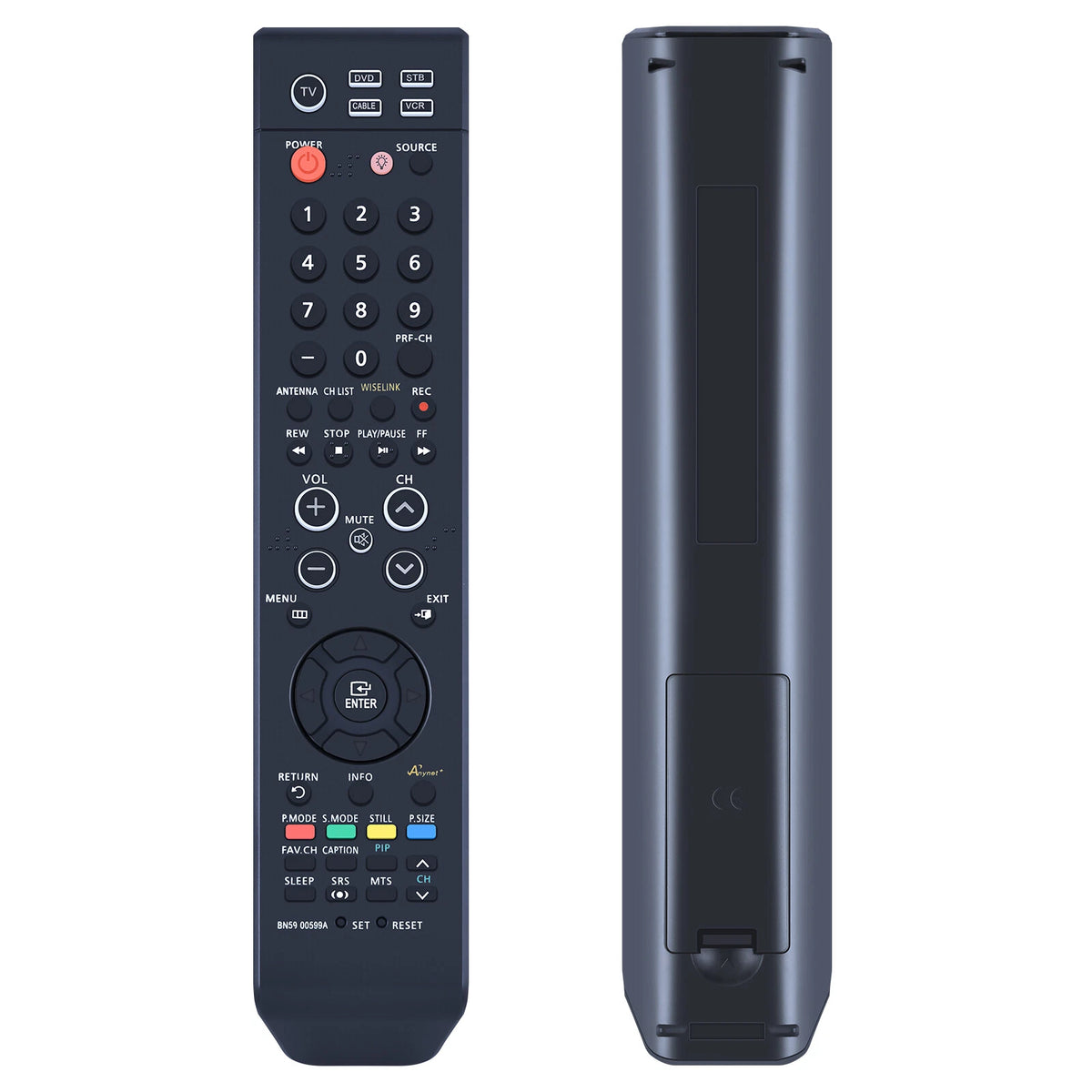 BN59-00599A Replace Remote Control For Samsung TV FP-T5084 FP-T6374 FP-T5884