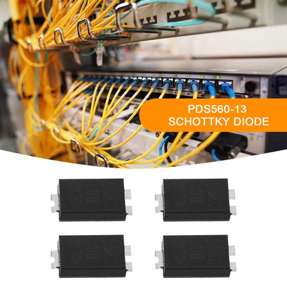OTOTEC 5 Pcs 2 Pins Schottky Diodes Rectifiers Diode PDS560-13 Replacement...