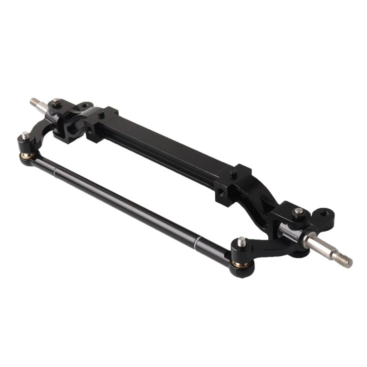 1/14 RC Car Aluminum Alloy Front End Steering Axle for Tamiya Tractor Truck DIY