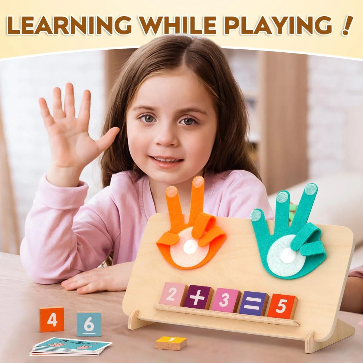 MOTREE Preschool Learning Toys for Toddlers 2-4, Educational Medium, Colorful