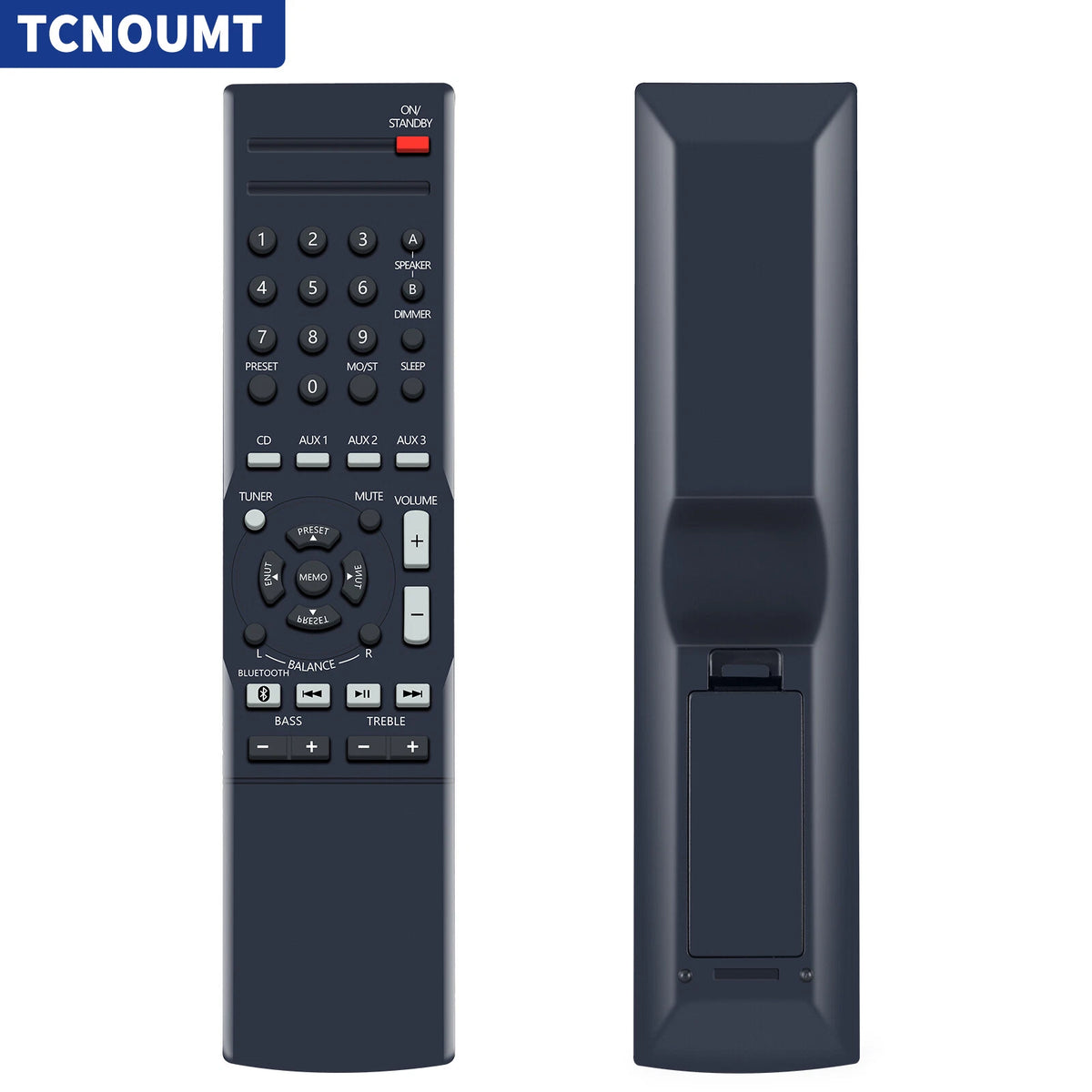 RMC-STR514 For Insignia Stereo Receiver Remote Control CDC320 NS-STR514C