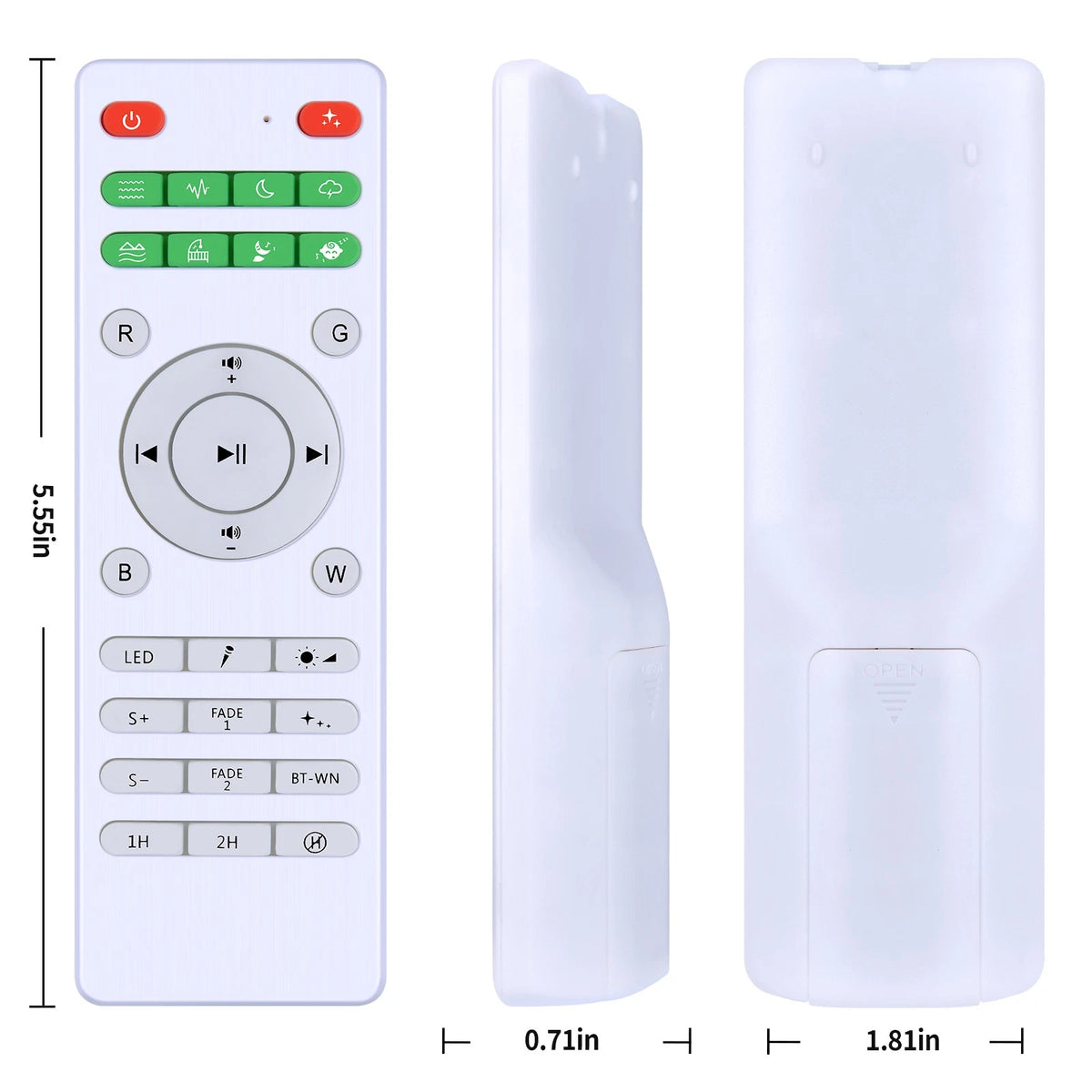 Remote Control For YunLone Galaxy Projector Star Lights Projector White