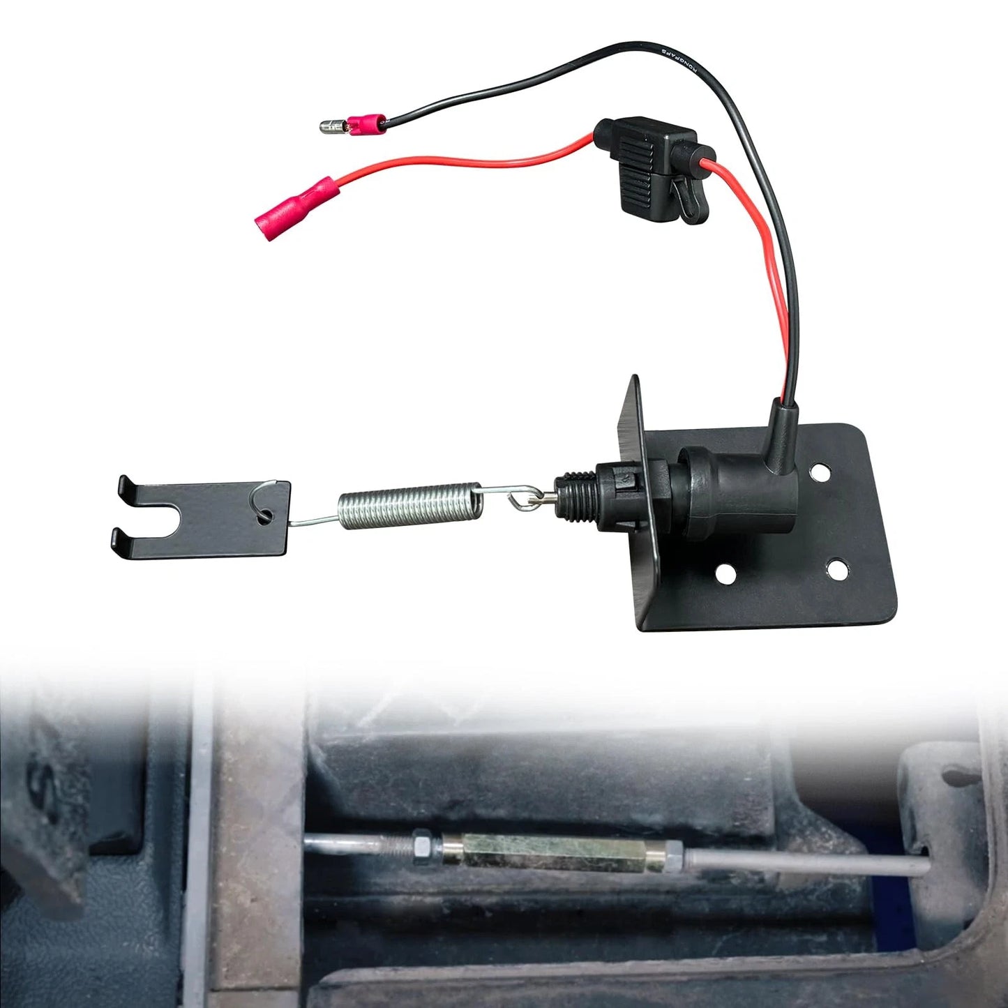 Golf Cart Turn Signal Kit for Club Car Precedent and Tempo,9-Pin Plug Black