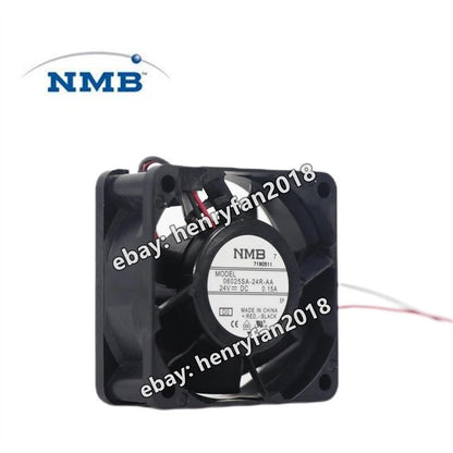 NMB Fan 06025SA-24R-AA DC 24V 0.15A 60*60*25MM Ball bearing Cooling Fan