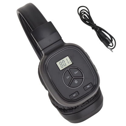 Portable Wireless FM Radio Headset perfect for using on your computer or MP3