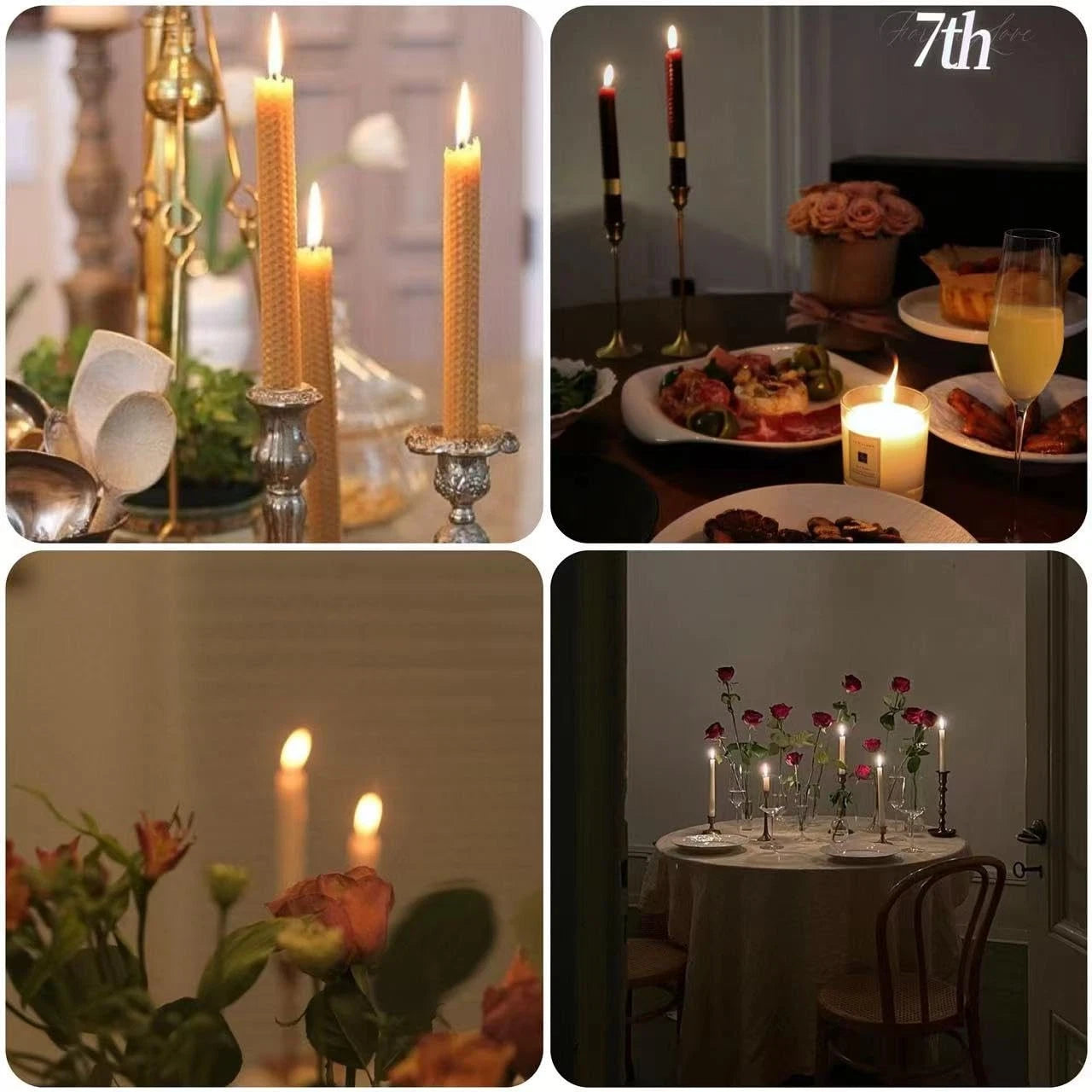 12 Colors Beeswax Sheets for Rolling Candle 8" X 8 x 8 inch 12 pcs, multi