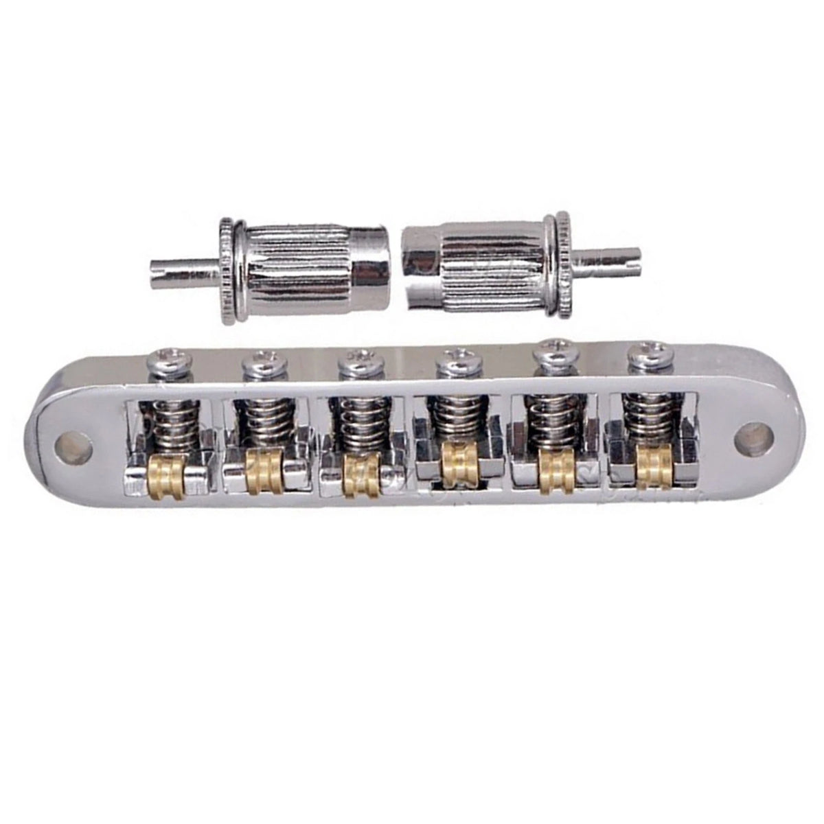 Sliver 6-in-1 Roller Bridge Tremolo Saddles For LP EPI Electric Guitar Parts