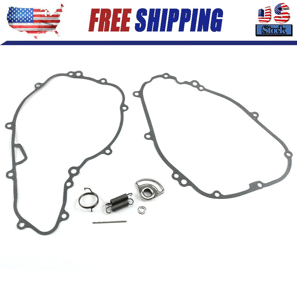 For Kawasaki KLR650 1987-18 Torsion Spring Balancer Idle &Generator Gasket Set