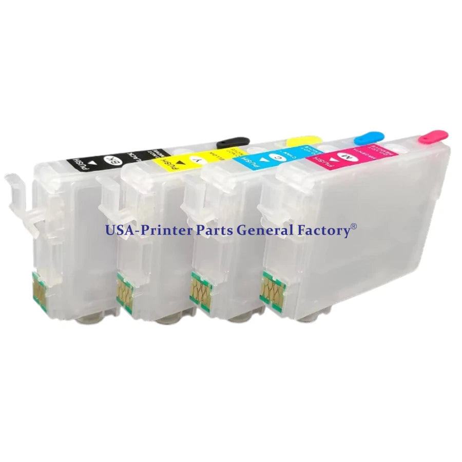212XL Fit For XP-2100 XP-4100 WF-2810 2830 Refill Cartridge With disposable Chip