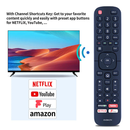 EN2BA27H Replacement Remote Control For Hisense TV H32A5600UK