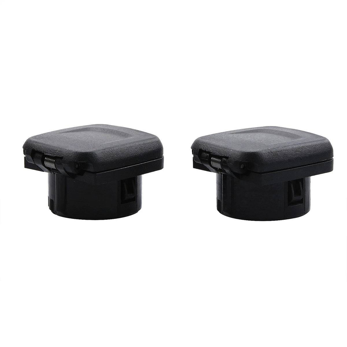 Console Power Outlet Cap Cover 2PCS Fit For GMC Terrain Canyon Sierra XT5 Pickup