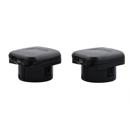 Console Power Outlet Cap Cover 2PCS Fit For GMC Terrain Canyon Sierra XT5 Pickup