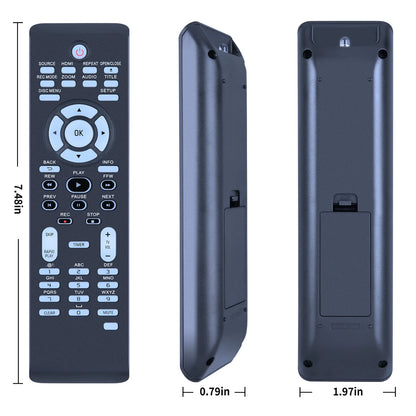 Replacement Remote Control For Philips DVD Player Recorder DVDR3475