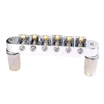 Sliver 6-in-1 Roller Bridge Tremolo Saddles For LP EPI Electric Guitar Parts