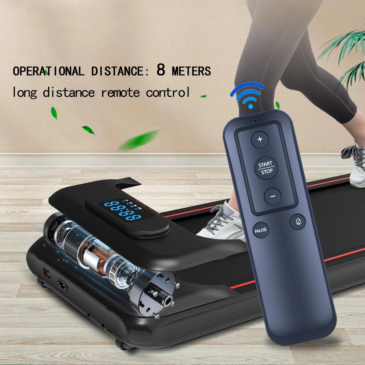 Remote Control For WELLFIT Walking Pad Under Desk Treadmill