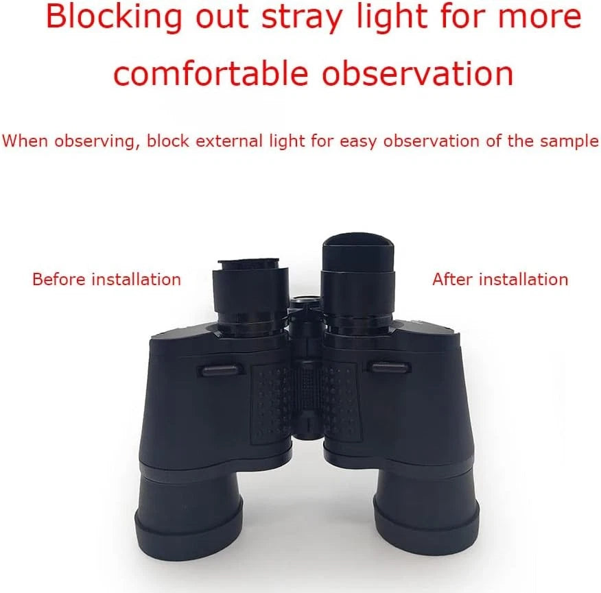 MEETOOT 2pcs Binocular Rubber Eyepiece 31-33mm Shield
