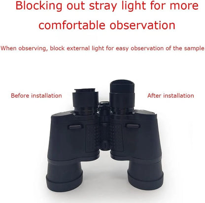 MEETOOT 2pcs Binocular Rubber Eyepiece 31-33mm Shield