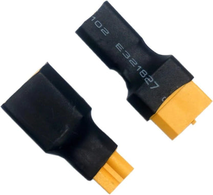 2Pair ShareGoo RC XT30 to XT60 Plug Female Male Adapter Connector for Black