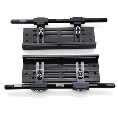 2Pcs Rock Slider Metal Pedal for Axial SCX10 90046 Traxxas TRX4 1:10 RC Crawler