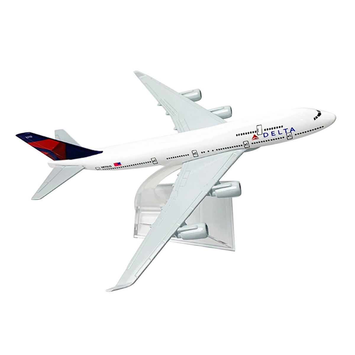 1/400 16cm Delta B747 Alloy Plane Model Airplane Model Simulation Plane Ornament