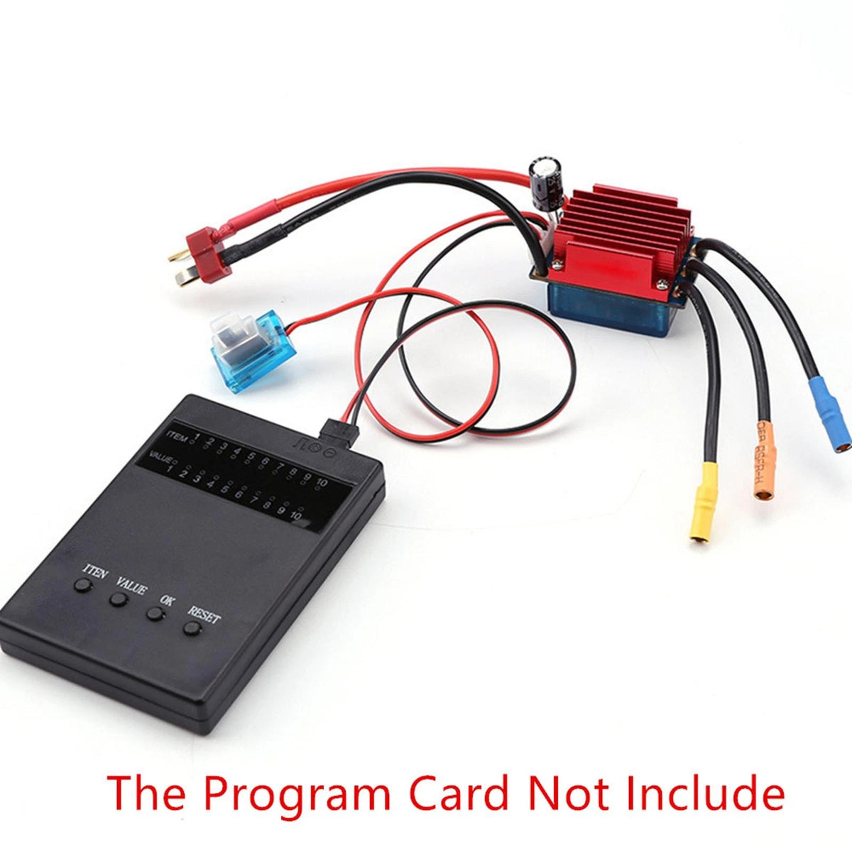 35A Brushless ESC Waterproof Speed Controller for 1/16 1/18 RC Car Truck d